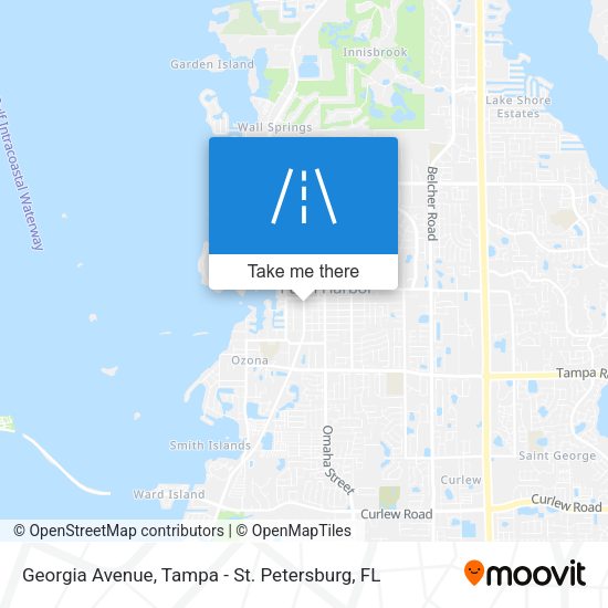 Georgia Avenue map