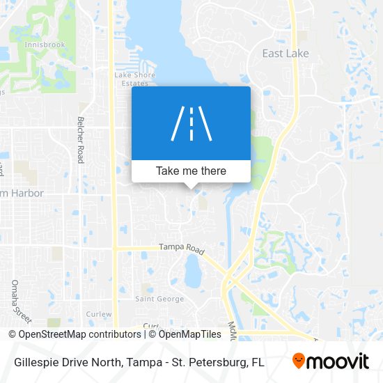 Gillespie Drive North map