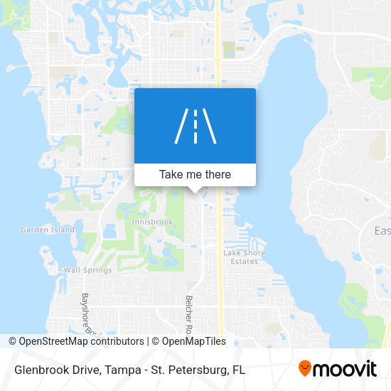 Glenbrook Drive map