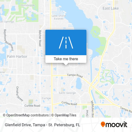 Glenfield Drive map