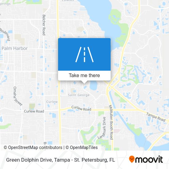 Green Dolphin Drive map