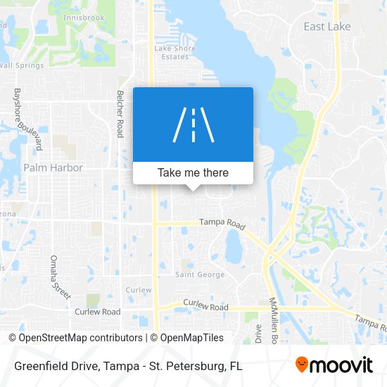 Greenfield Drive map