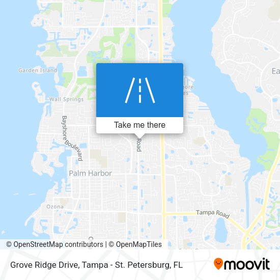 Grove Ridge Drive map
