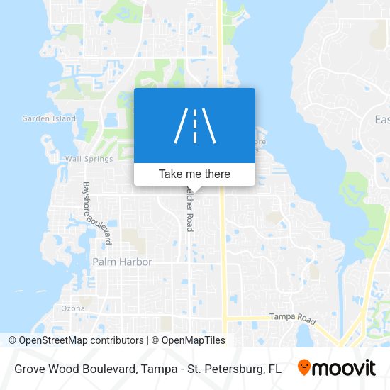 Grove Wood Boulevard map