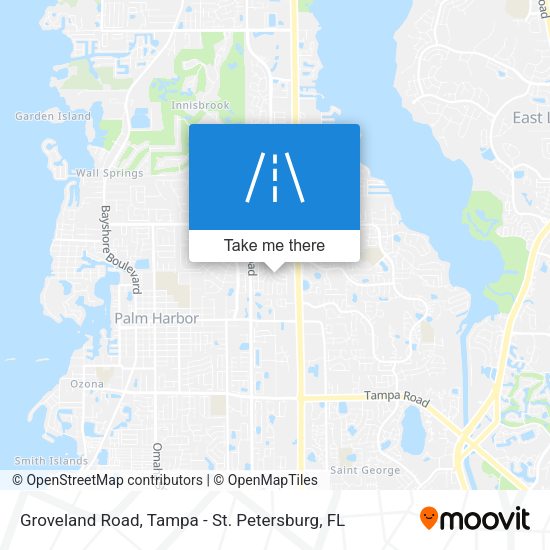 Mapa de Groveland Road