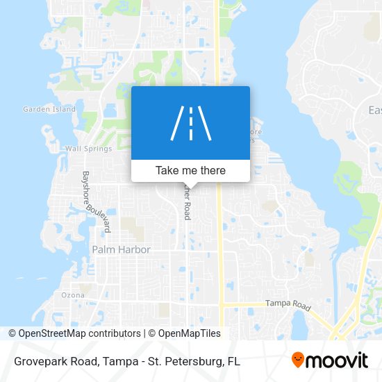 Grovepark Road map