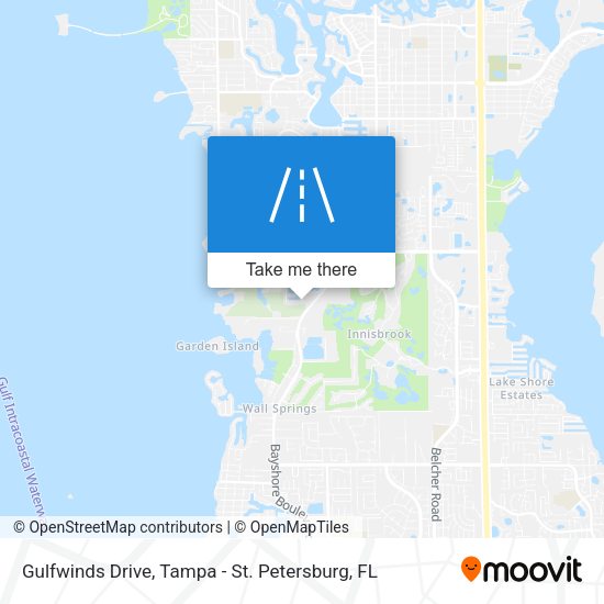 Gulfwinds Drive map
