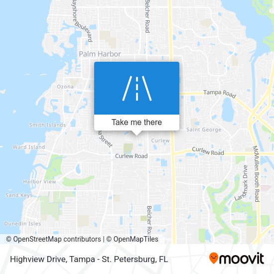 Highview Drive map