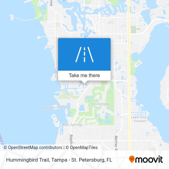 Hummingbird Trail map