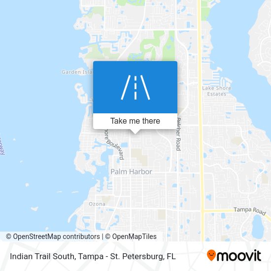 Mapa de Indian Trail South
