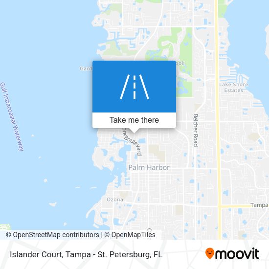 Islander Court map