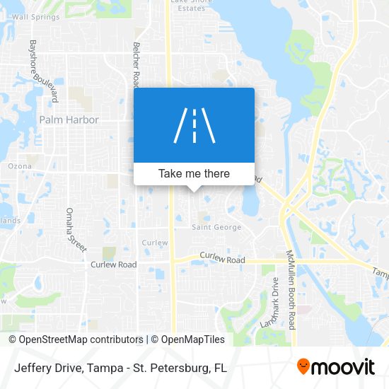 Jeffery Drive map
