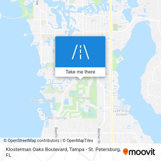 Mapa de Klosterman Oaks Boulevard