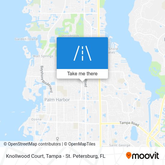 Knollwood Court map