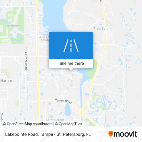 Lakepointe Road map