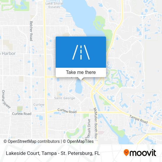 Lakeside Court map