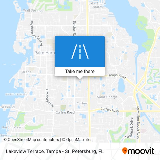 Mapa de Lakeview Terrace