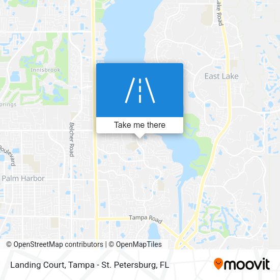 Landing Court map