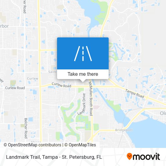 Landmark Trail map
