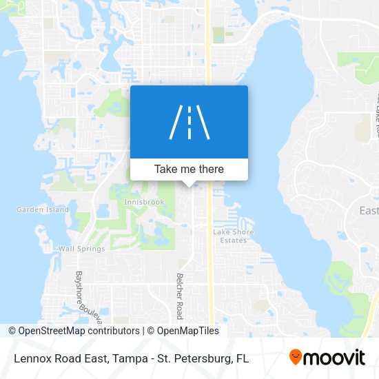 Mapa de Lennox Road East