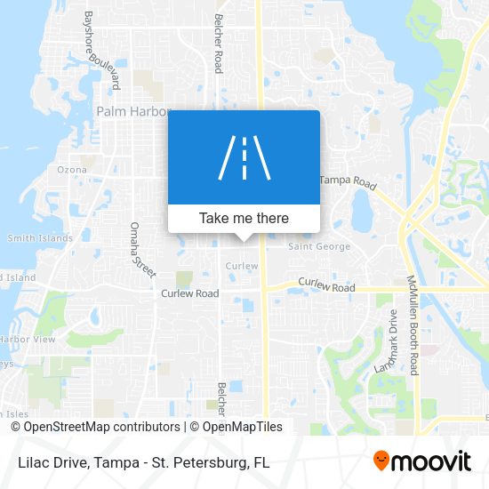 Lilac Drive map