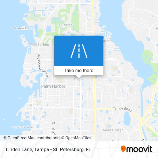 Linden Lane map
