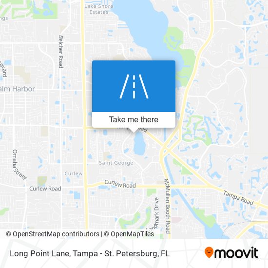 Long Point Lane map