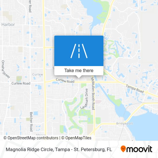 Magnolia Ridge Circle map