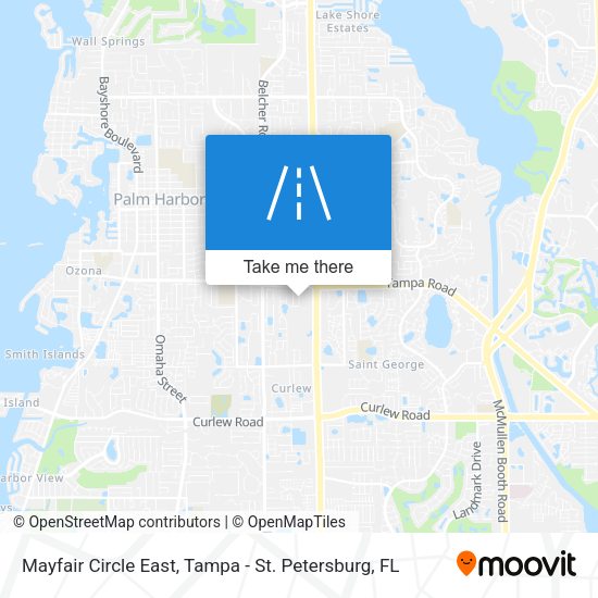 Mayfair Circle East map