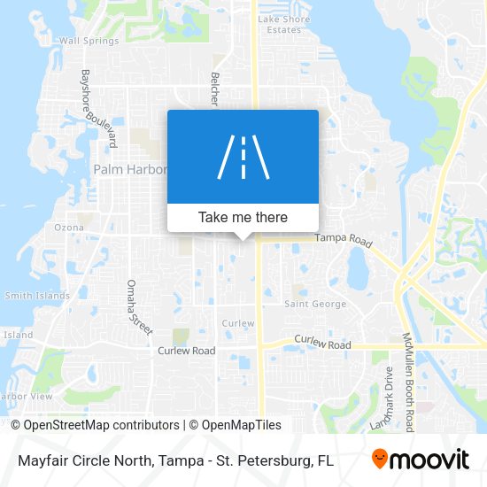 Mayfair Circle North map