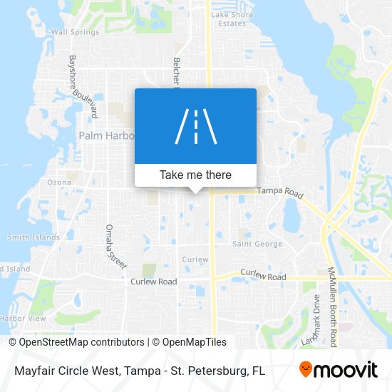 Mayfair Circle West map