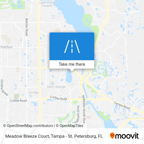Mapa de Meadow Breeze Court