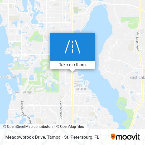 Meadowbrook Drive map