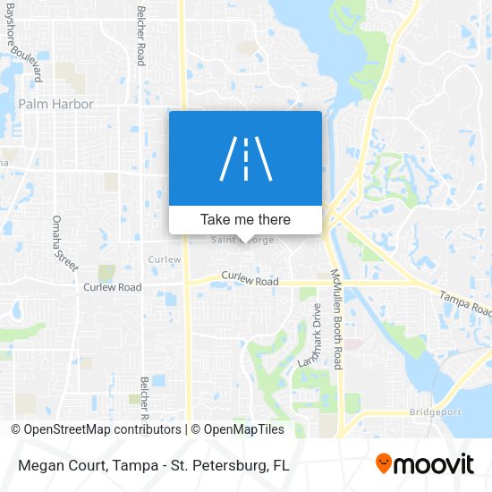 Mapa de Megan Court
