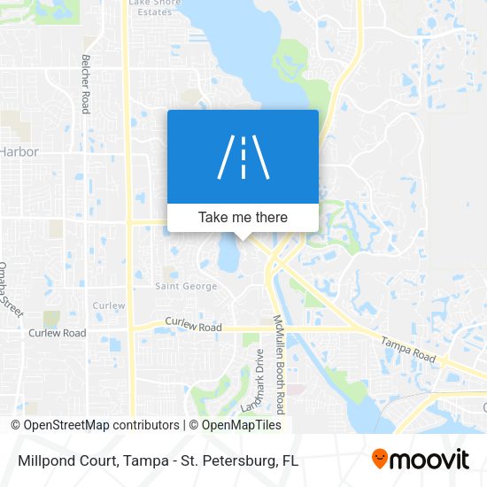 Millpond Court map