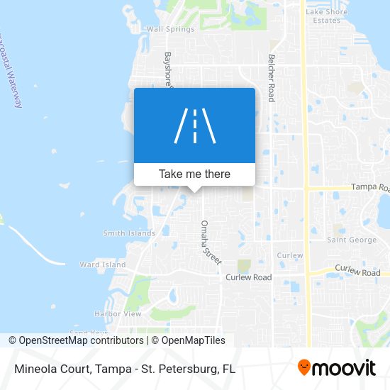 Mineola Court map