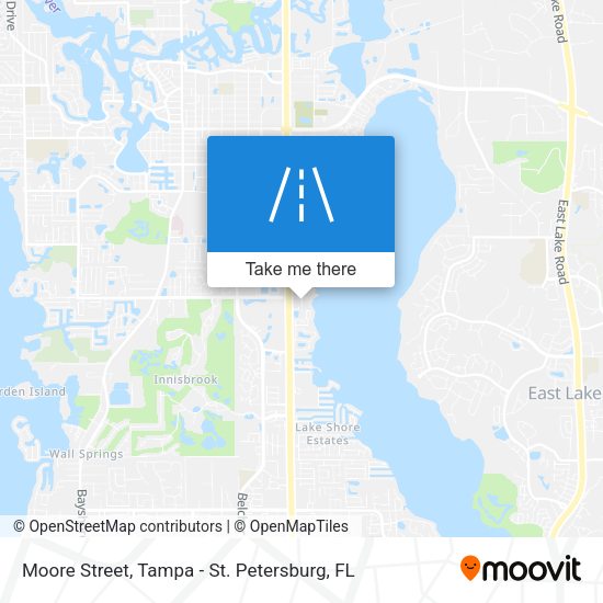 Moore Street map