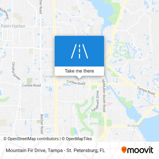 Mountain Fir Drive map