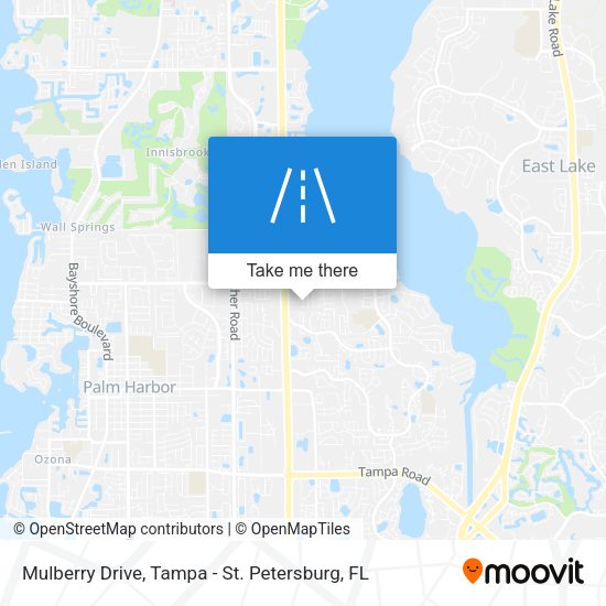 Mulberry Drive map