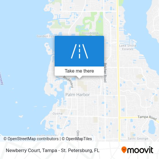 Mapa de Newberry Court