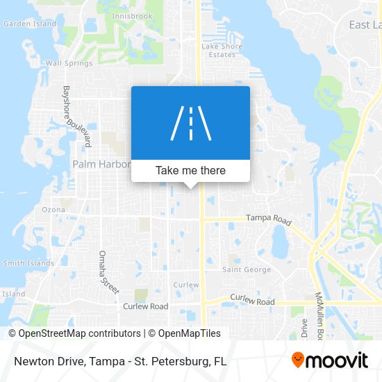 Mapa de Newton Drive