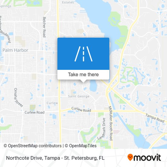 Northcote Drive map