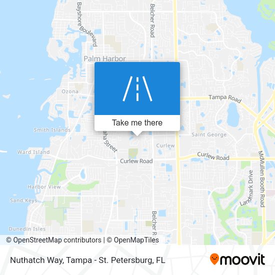 Nuthatch Way map