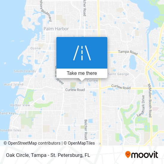 Oak Circle map