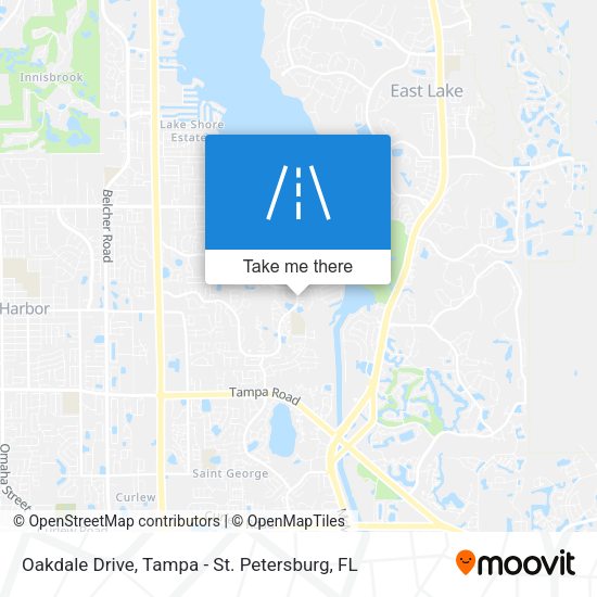 Oakdale Drive map