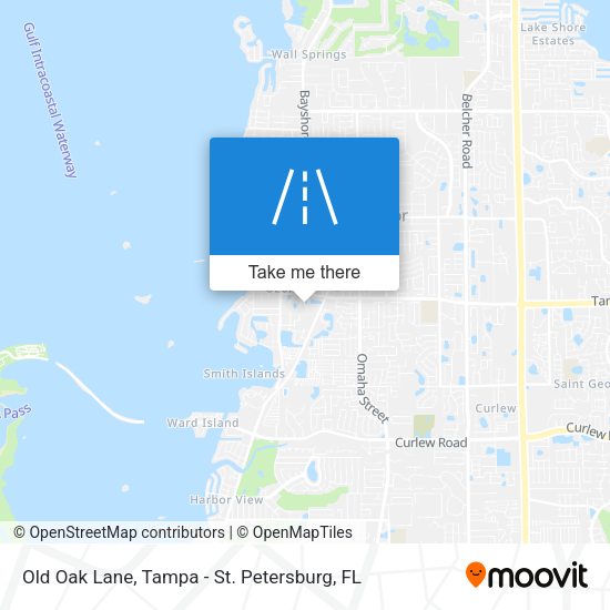 Mapa de Old Oak Lane