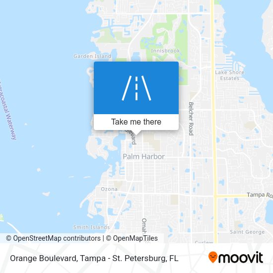 Mapa de Orange Boulevard