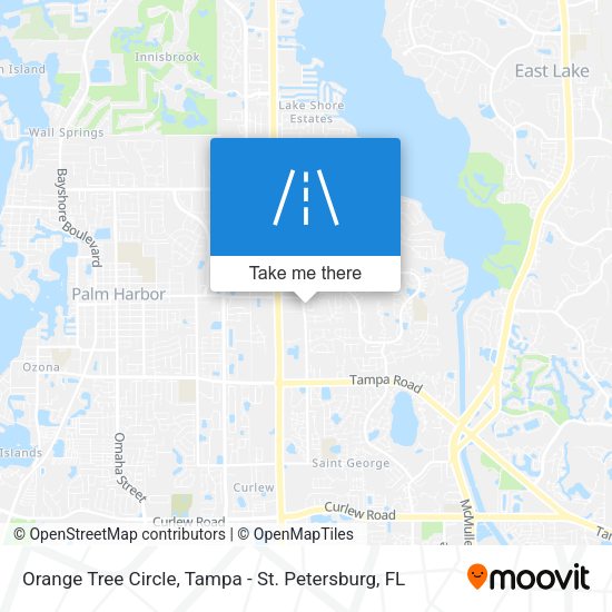 Mapa de Orange Tree Circle