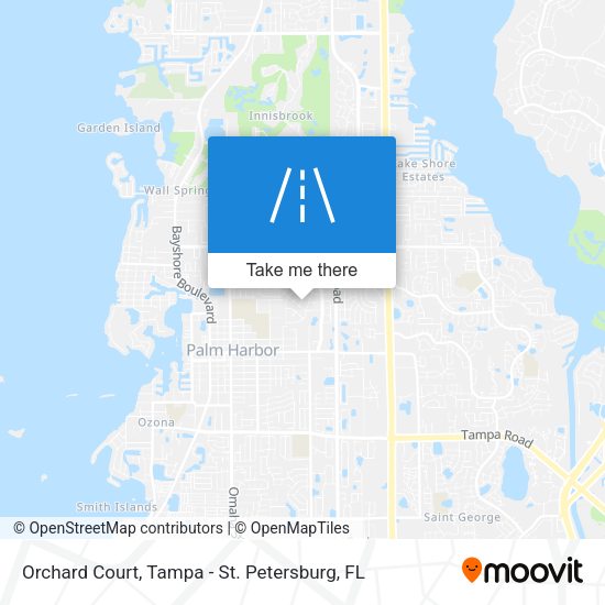 Mapa de Orchard Court