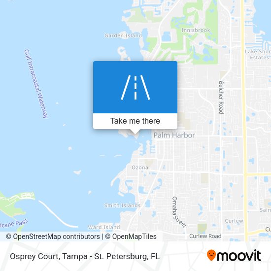 Osprey Court map